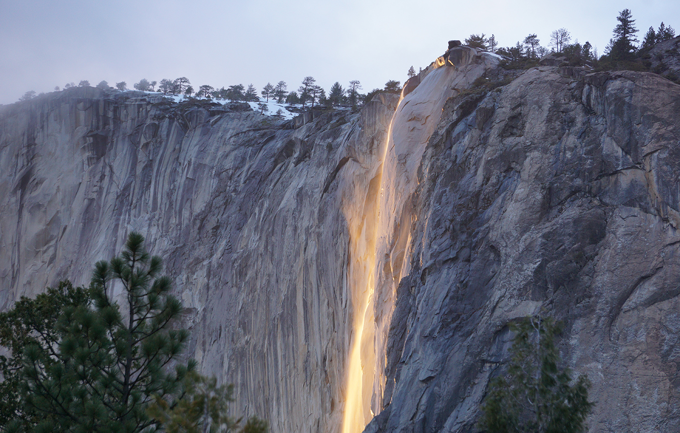 Yosemite Firefall καταρράκτης