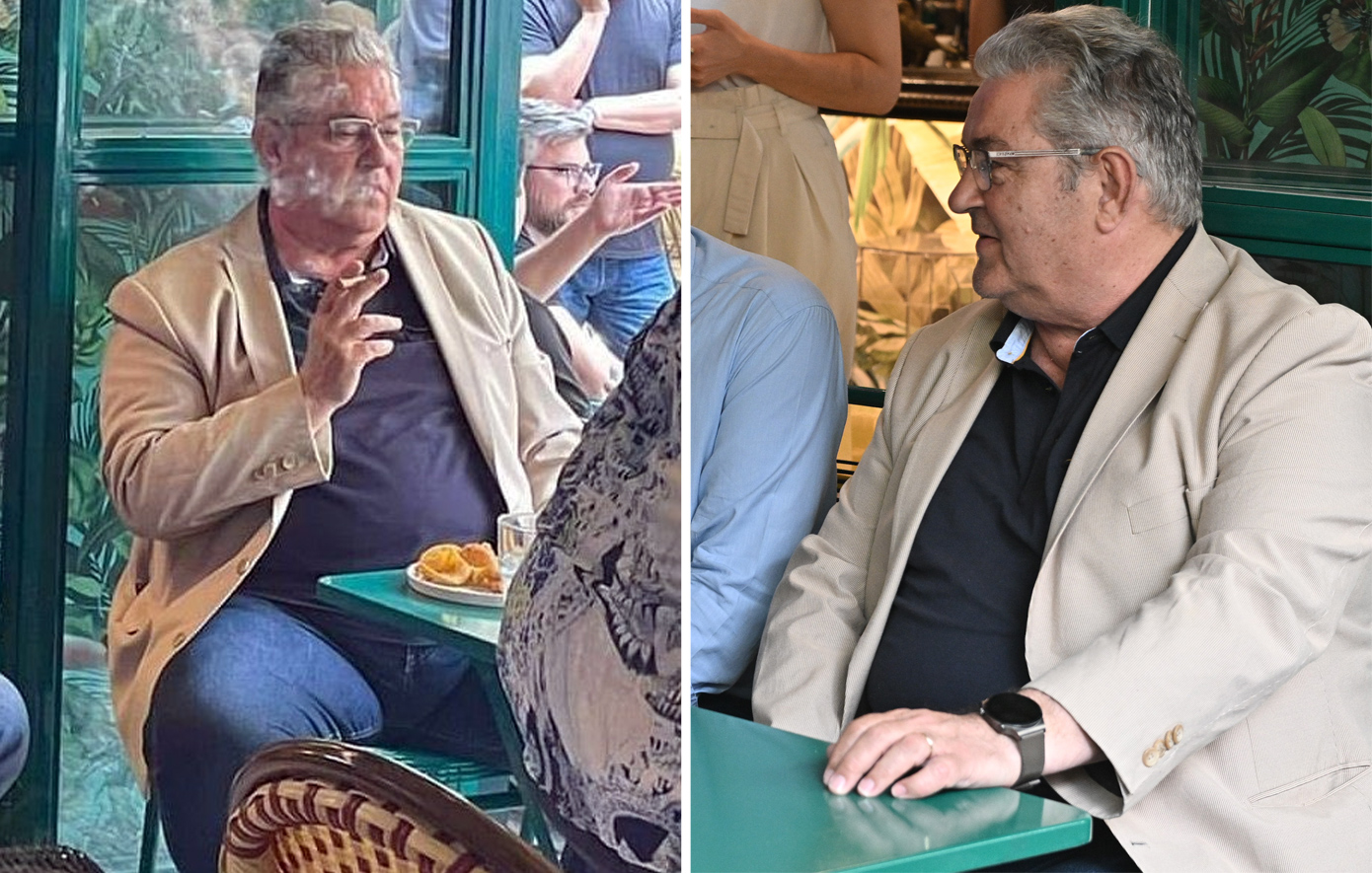 Η φωτογραφία του Κουτσούμπα που κάνει τον γύρο του διαδικτύου &#8211; Δεν ήταν τελικά στο Da Capo, αλλά σε άλλο μαγαζί