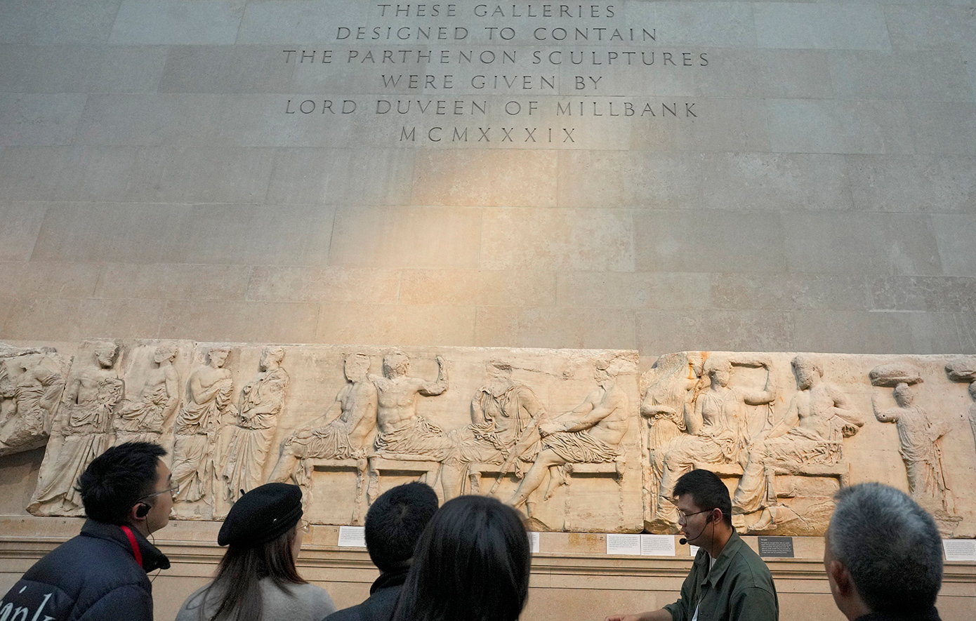 Μενδώνη για Γλυπτά του Παρθενώνα: Το διεθνές περιβάλλον είναι απολύτως ευνοϊκό για την επανένωση και τον επαναπατρισμό