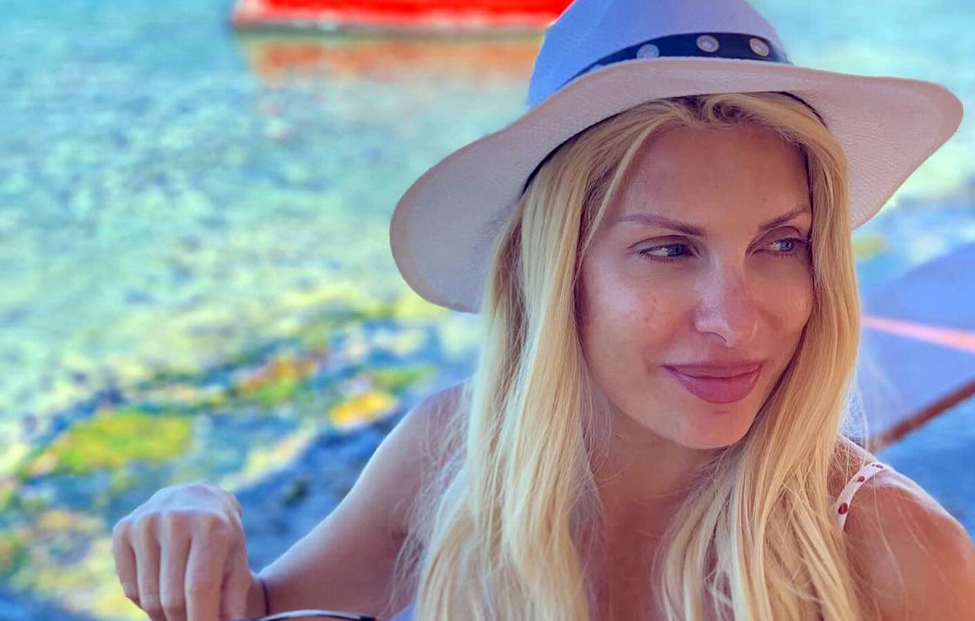 Οι φωτογραφίες της Ελένης Μενεγάκη από την τριήμερη απόδραση στην Άνδρο