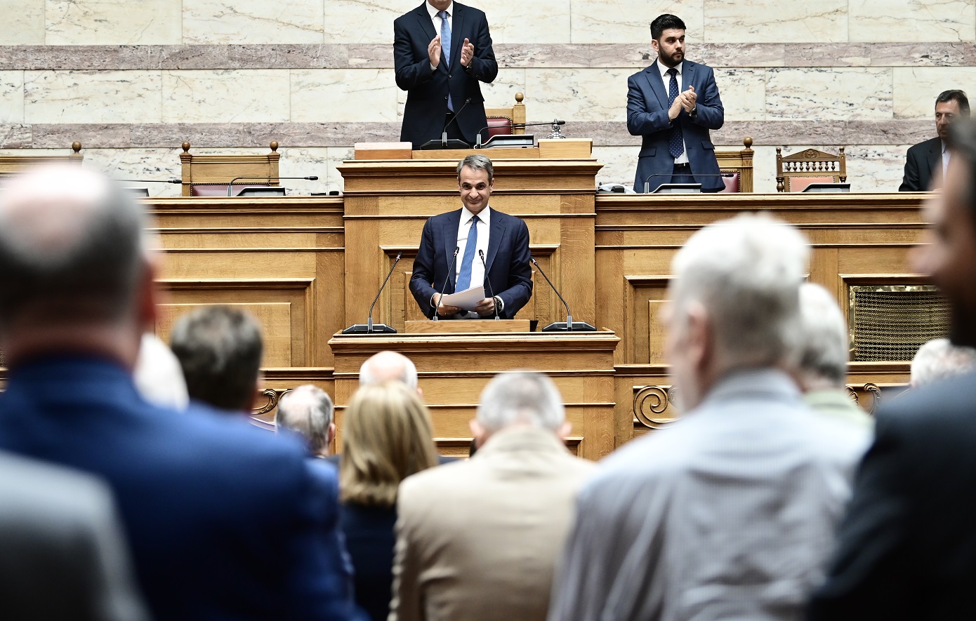 Ολοκληρώθηκε η ΚΟ της ΝΔ – Μητσοτάκης: «Συζητήθηκαν όλα και άκουσα και πράγματα που δεν γνώριζα – Θα δείτε αλλαγές»