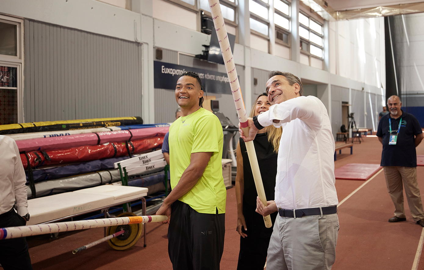 Μητσοτάκης από το ΟΑΚΑ Μητσοτάκης από το ΟΑΚΑ