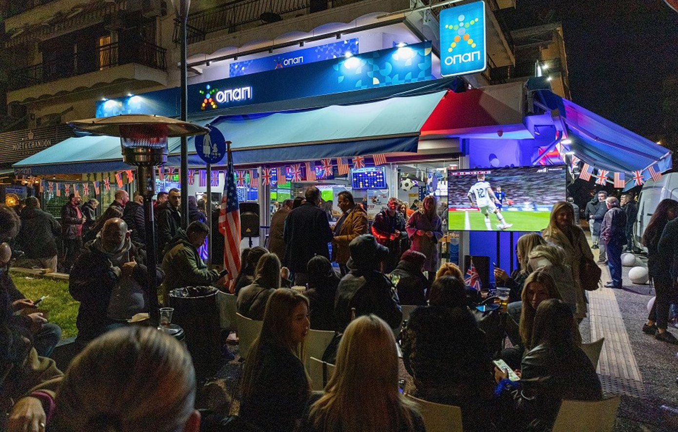 Τα καταστήματα ΟΠΑΠ στον ρυθμό του Ευρωπαϊκού