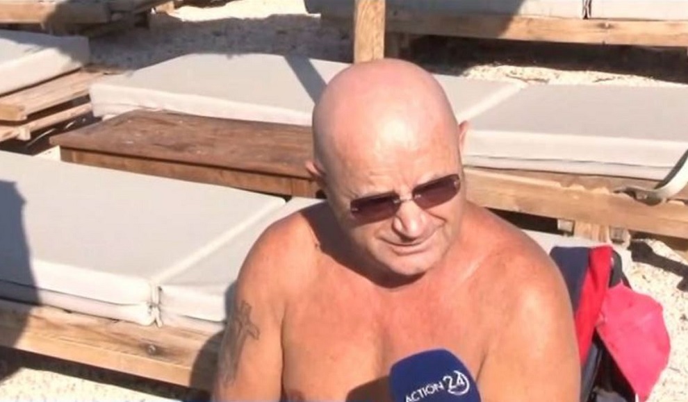 H ατάκα λουόμενου για τις ευρωεκλογές: «Αν θέλουν, ας έρθουν να ψηφίσω εδώ»