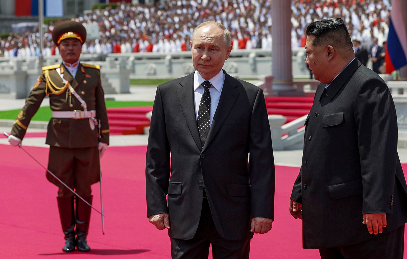 Κιμ Γιονγκ Ουν - Βλαντίμιρ Πούτιν