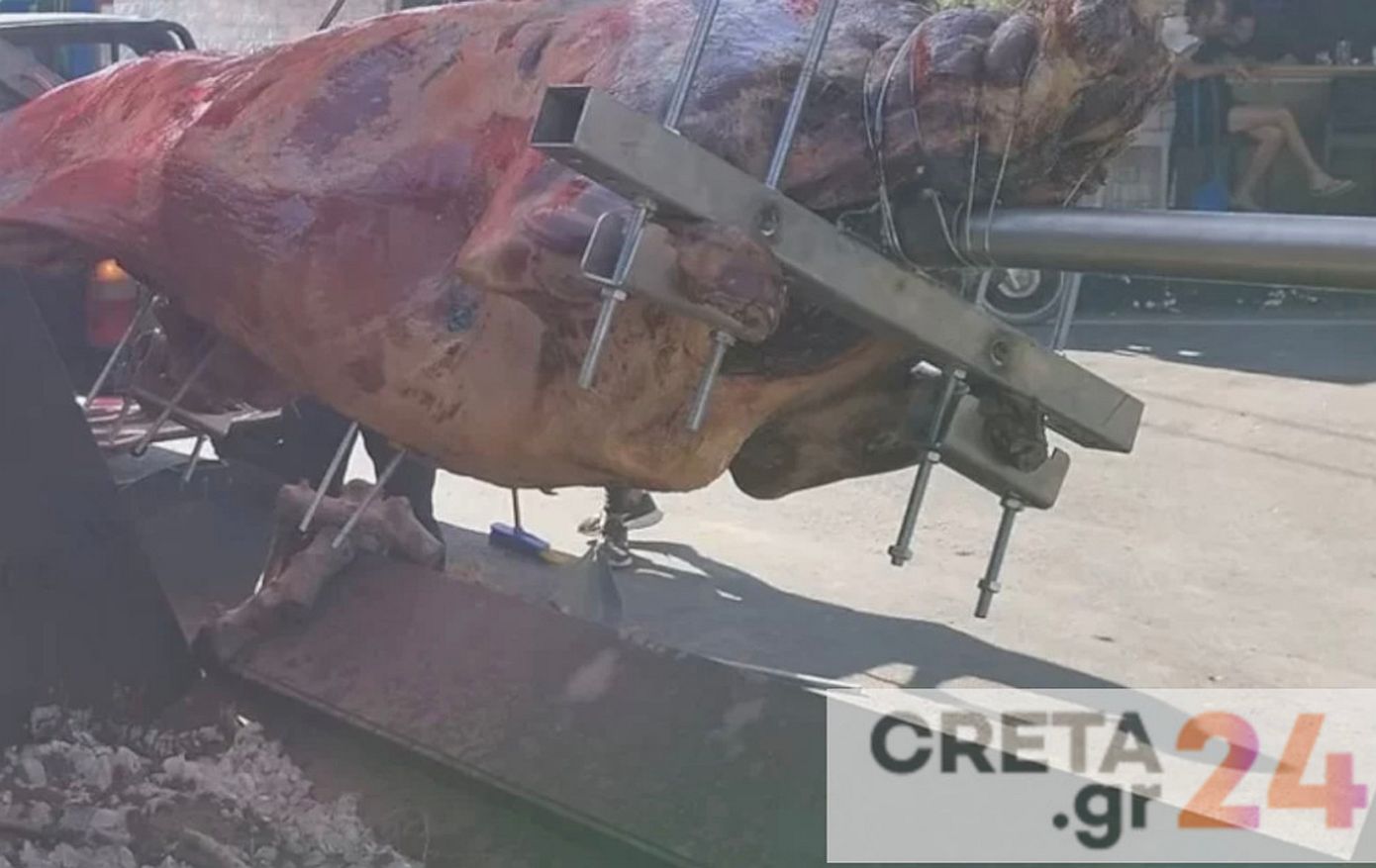 «Θέλαμε να πρωτοτυπήσουμε με το σούβλισμα ταύρου», λέει ο πρόεδρος του πολιτιστικού συλλόγου στα Χανιά μετά τις αντιδράσεις
