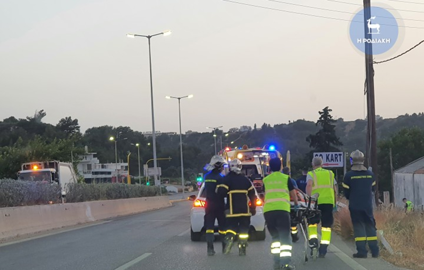 Τροχαίο με έναν νεκρό και έναν σοβαρά τραυματία στη Ρόδο