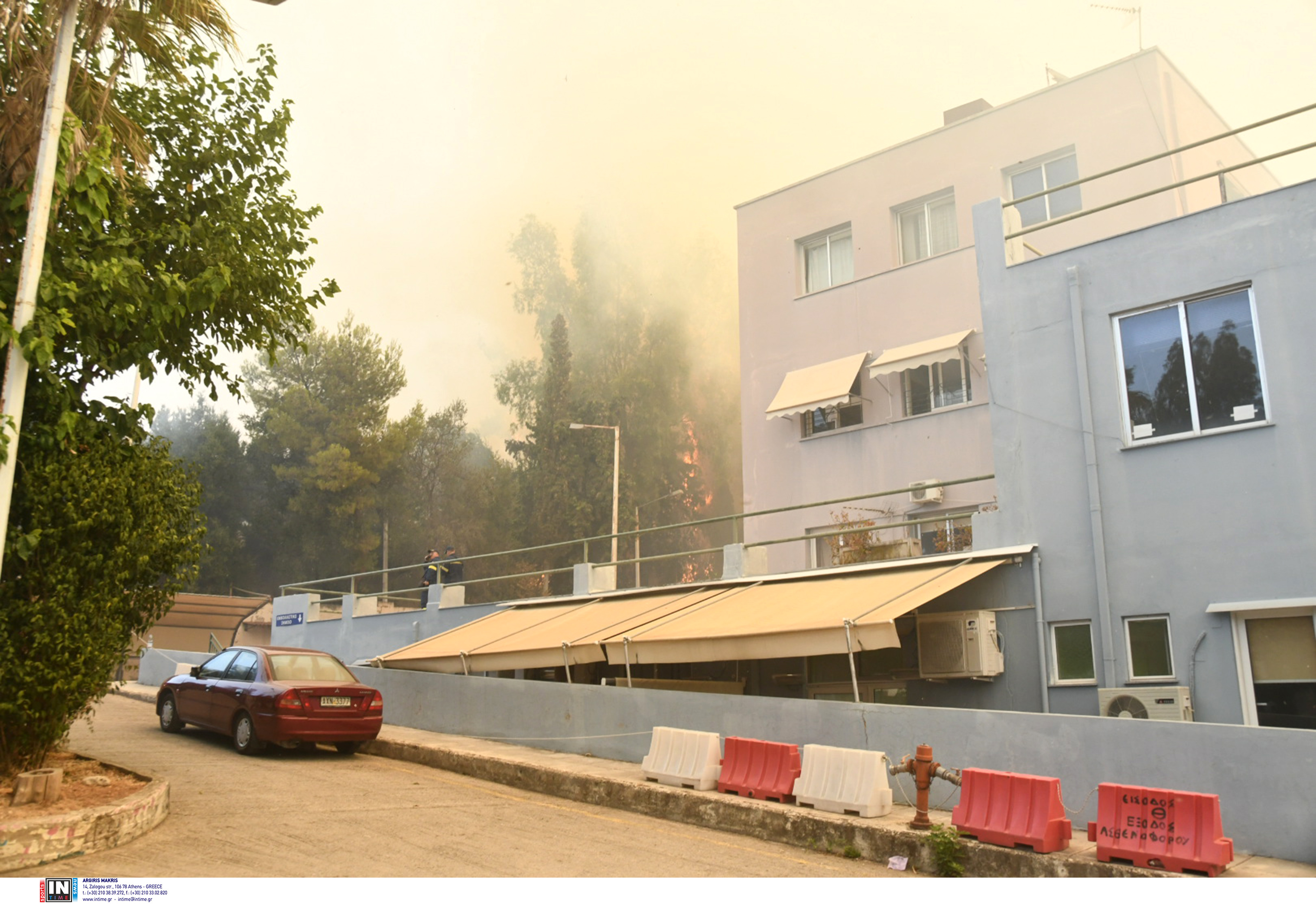 Εκτροπή κυκλοφορίας στην εθνική οδό Πατρών – Πύργου εξαιτίας της φωτιάς