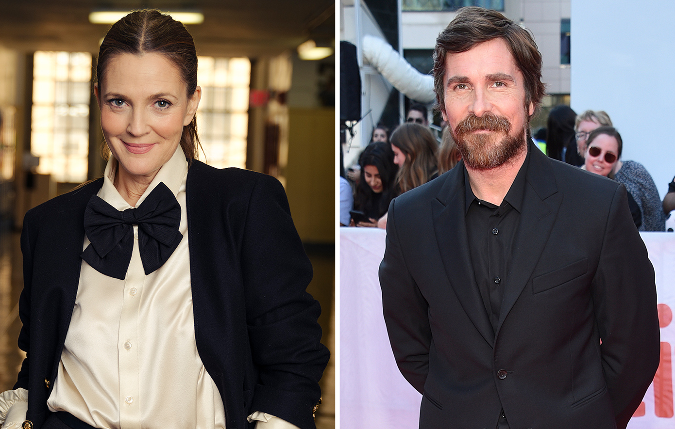 Ντρου Μπάριμορ και Κρίστιαν Μπέιλ Ντρου Μπάριμορ και Κρίστιαν Μπέιλ