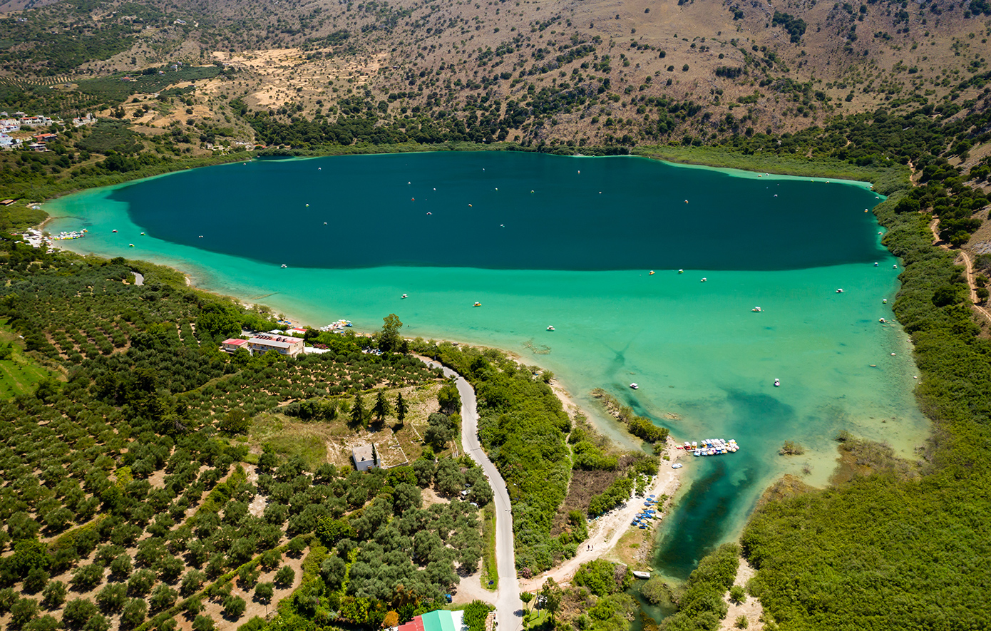 Λίμνη Κουρνά Κρήτη