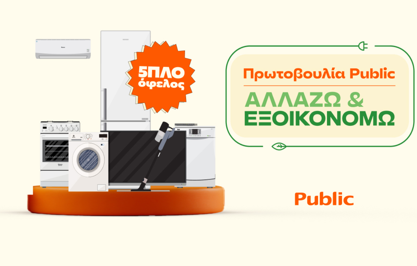 «Αλλάζω και Εξοικονομώ»: Μια πρωτοβουλία των Public για Μείωση Ενεργειακού Κόστους στο Σπίτι μας