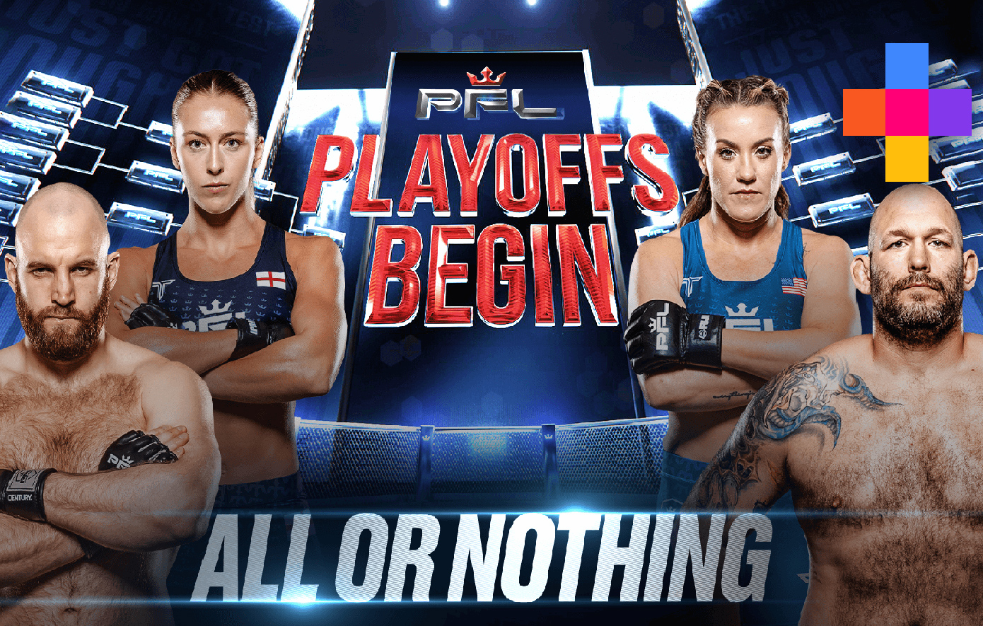 Αύγουστος Δράσης στο ΑΝΤ1+ με PFL Playoffs, WWE SummerSlam, ΒΚFC 63 &amp; ΒΚFC 64