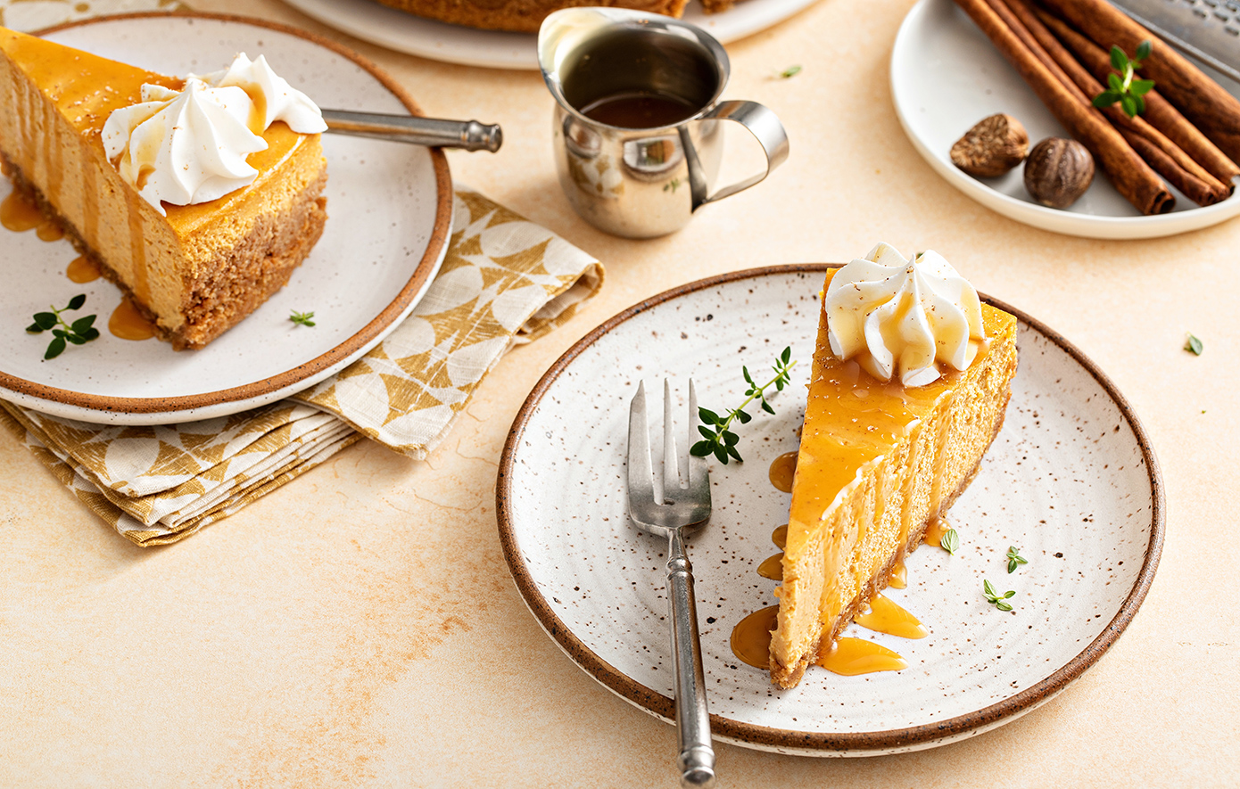 Cheesecake με κολοκύθα