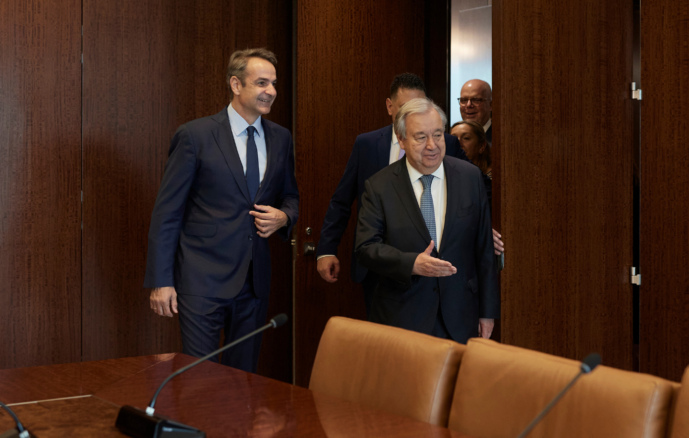 Γκουτέρες σε Μητσοτάκη: Ο ΟΗΕ θα εξαντλήσει όλες τις δυνατότητες για την επανέναρξη του διαλόγου στο Κυπριακό