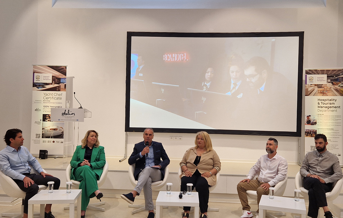 Yacht Chef Certificate από το BCA College και το Stelios Philanthropic Foundation