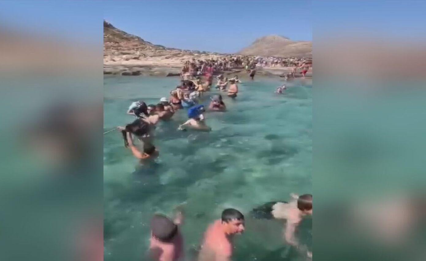 Αποβίβαση της ντροπής στην παραλία του Μπάλου: «Κακώς έγινε κάτι τέτοιο – Αποκαταστάθηκε το πρόβλημα», λέει ο δήμαρχος Κισσάμου
