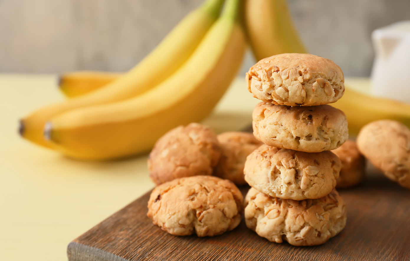 Μπισκότα μπανάνας