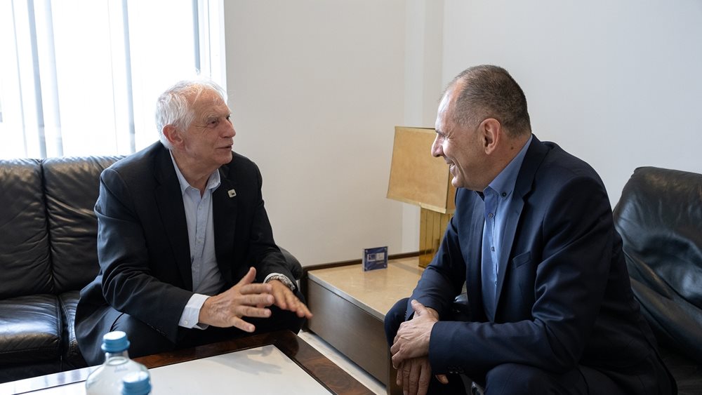Συνάντηση Γεραπετρίτη – Μπορέλ στην Αθήνα
