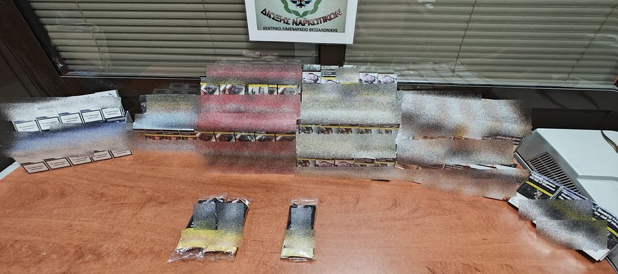 Συλλήψεις για λαθραία καπνικά προϊόντα στη Θεσσαλονίκη