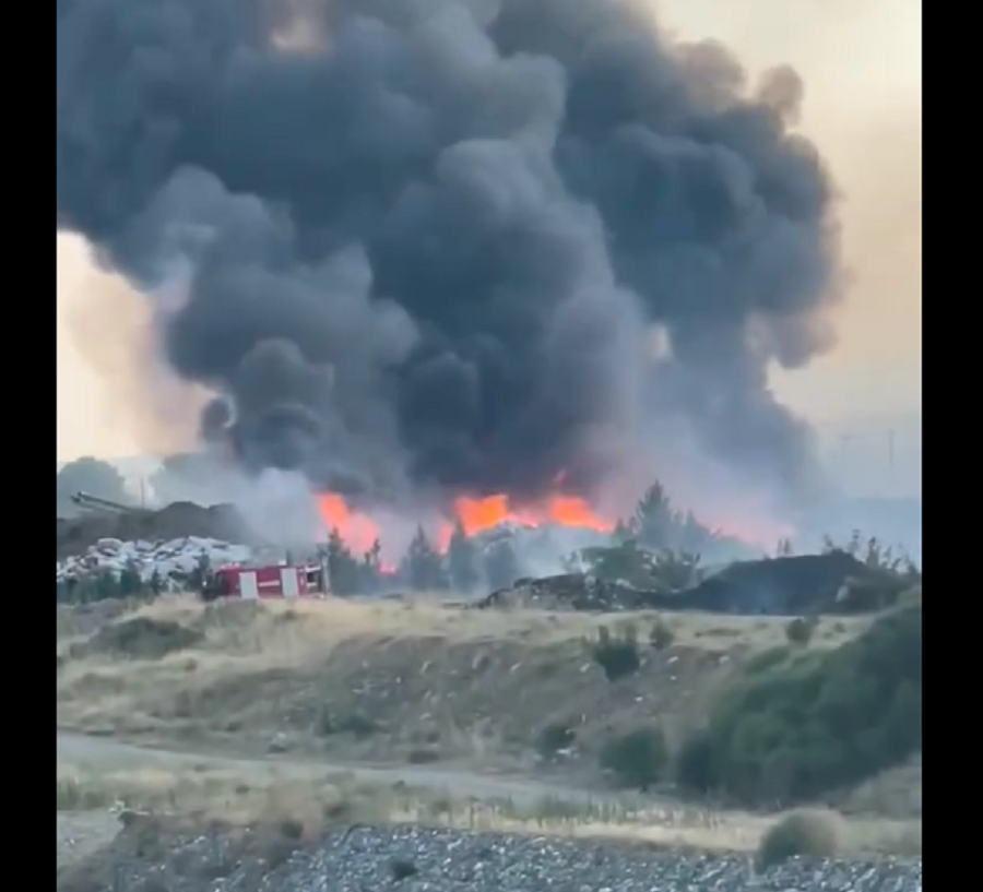 Το 112 στην Ξάνθη ήχησε αφού η φωτιά τέθηκε υπό έλεγχο
