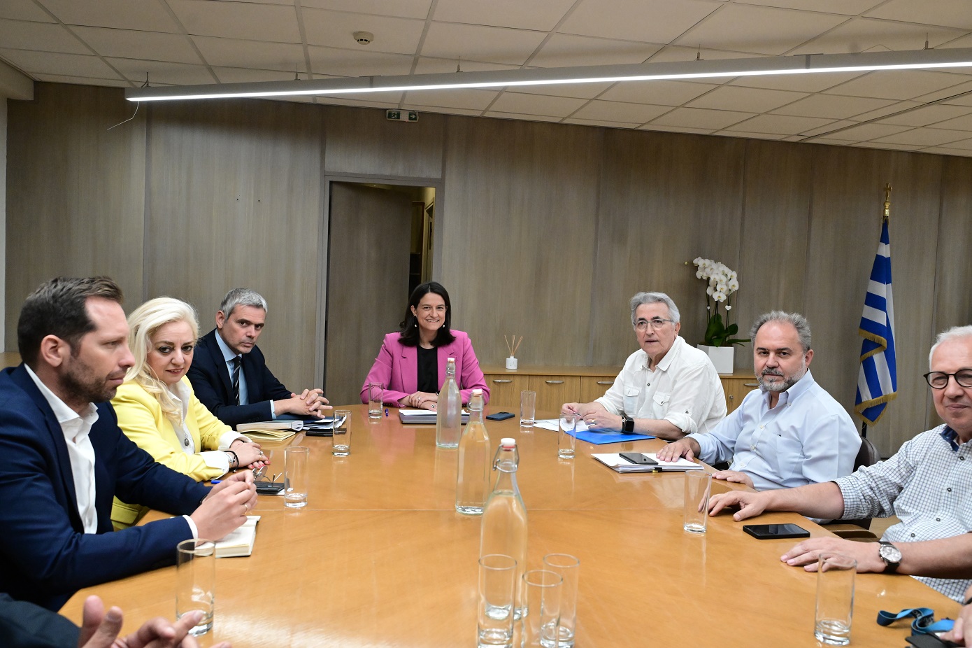 Νίκη Κεραμέως στη συνάντηση με τη ΓΣΕΕ: Πρόσφορο πεδίο για ένα νέο κοινωνικό σύμφωνο εργασίας