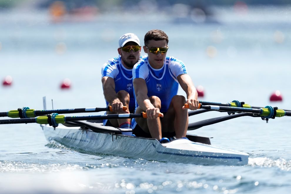 Ολυμπιακοί Αγώνες 2024: Πρώτοι στην ημιτελικό της κωπηλασίας Παπακωνσταντίνου και Γκαϊδατζής