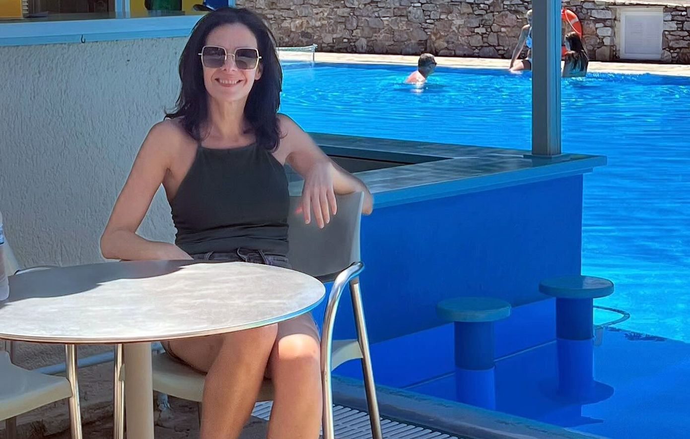 Η Μαριλίτα Λαμπροπούλου κάνει διακοπές στη Σκόπελο – Δείτε φωτογραφίες