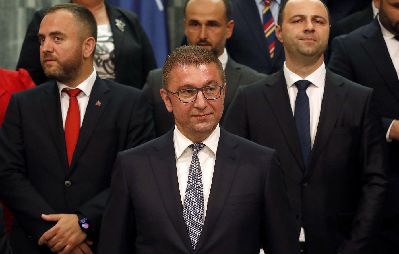 Ο Μίτσκοσκι μίλησε και πάλι για «Μακεδονία» και είπε πως «στα Σκόπια δεν υπάρχουν πια πολιτικοί με λυγισμένη σπονδυλική στήλη»