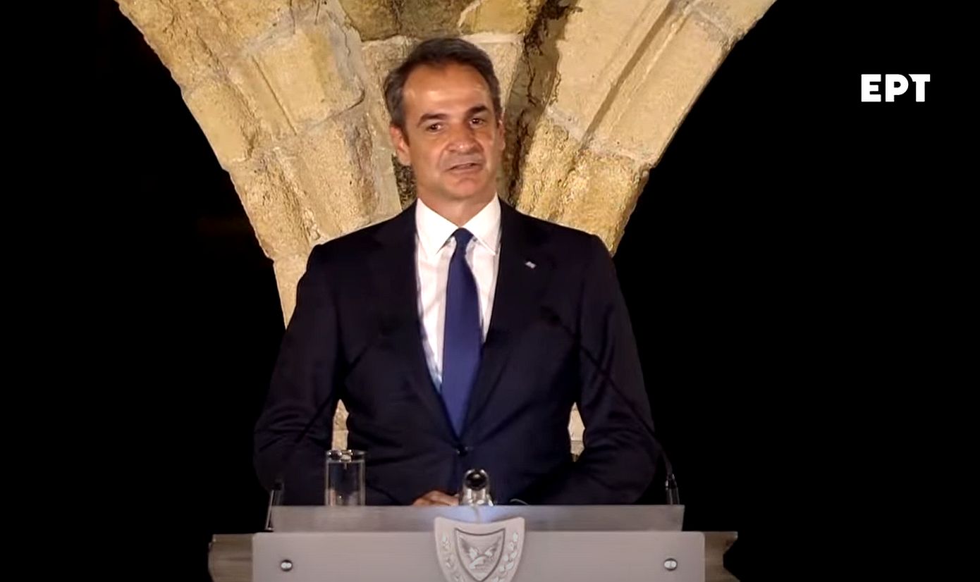 Κυριάκος Μητσοτάκης: «Ο Ελληνισμός δεν θα πάψει να αγωνίζεται μέχρι να επανενωθεί η Κύπρος»
