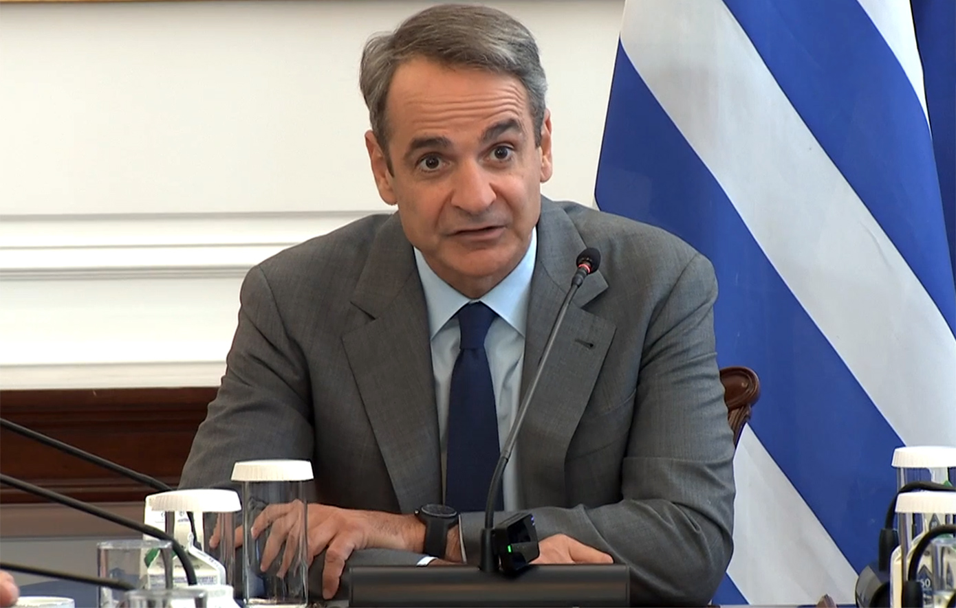 Μητσοτάκης στο υπουργικό Μητσοτάκης στο υπουργικό