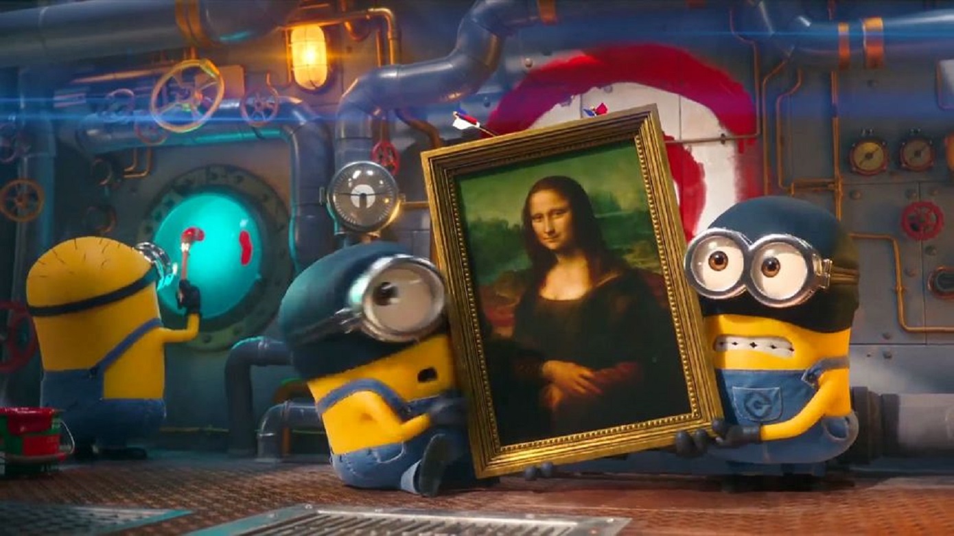 Ολυμπιακοί Αγώνες: Τα Minions εισέβαλαν στην τελετή έναρξης και «έκλεψαν» τη Μόνα Λίζα