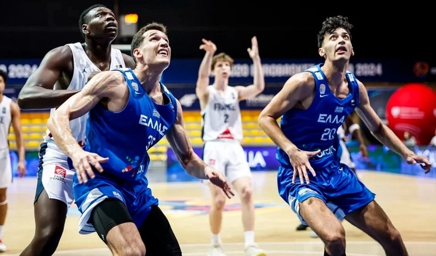 Γαλλία – Ελλάδα 69-57: Η Εθνική Νέων έμεινε εκτός τελικού στο Eurobasket U20 και θα παίξει με το Βέλγιο για την τρίτη θέση