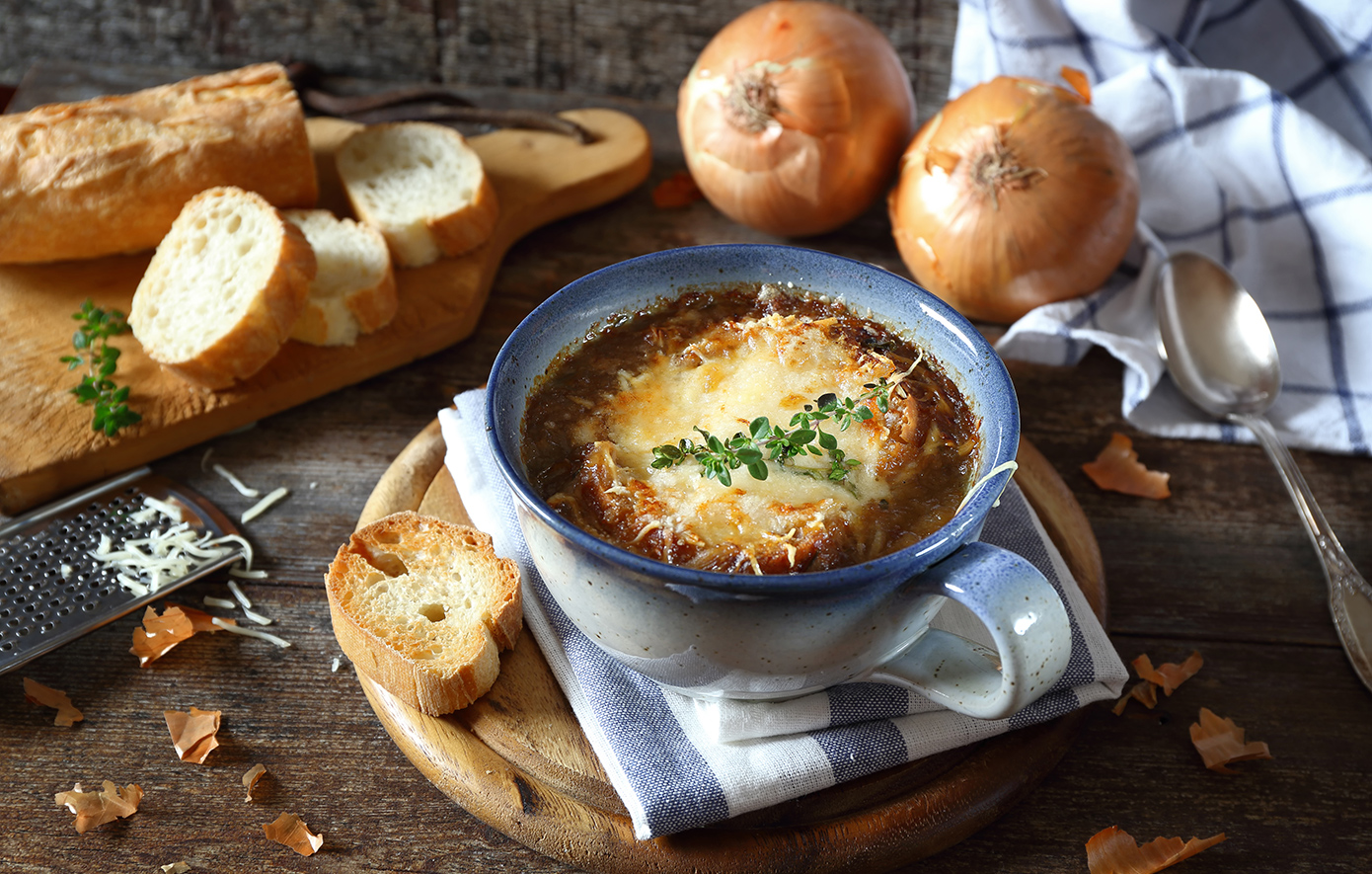 Γαλλική κρεμμυδόσουπα