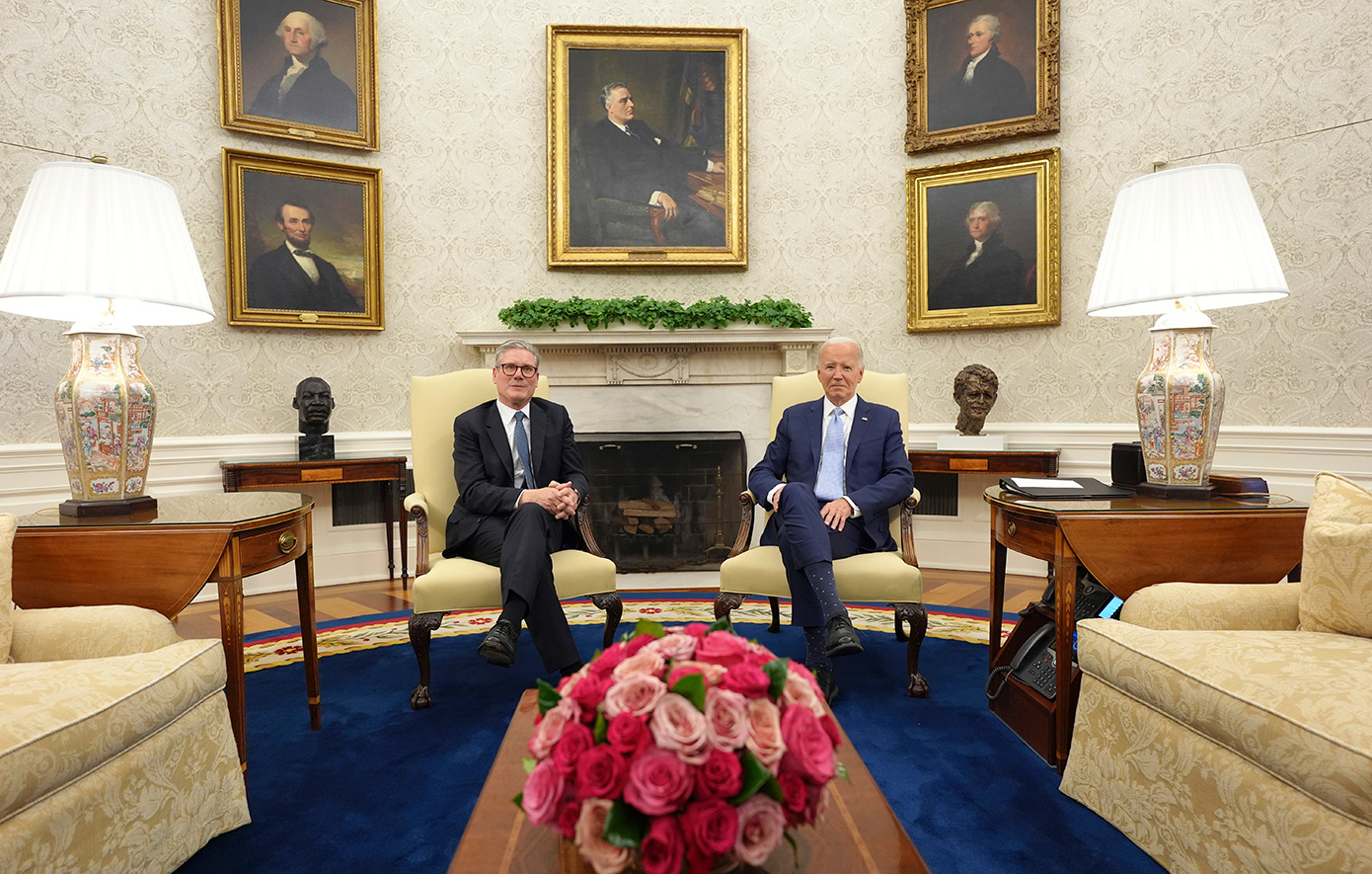 Κιρ Στάρμερ - Τζο Μπάιντεν Κιρ Στάρμερ - Τζο Μπάιντεν