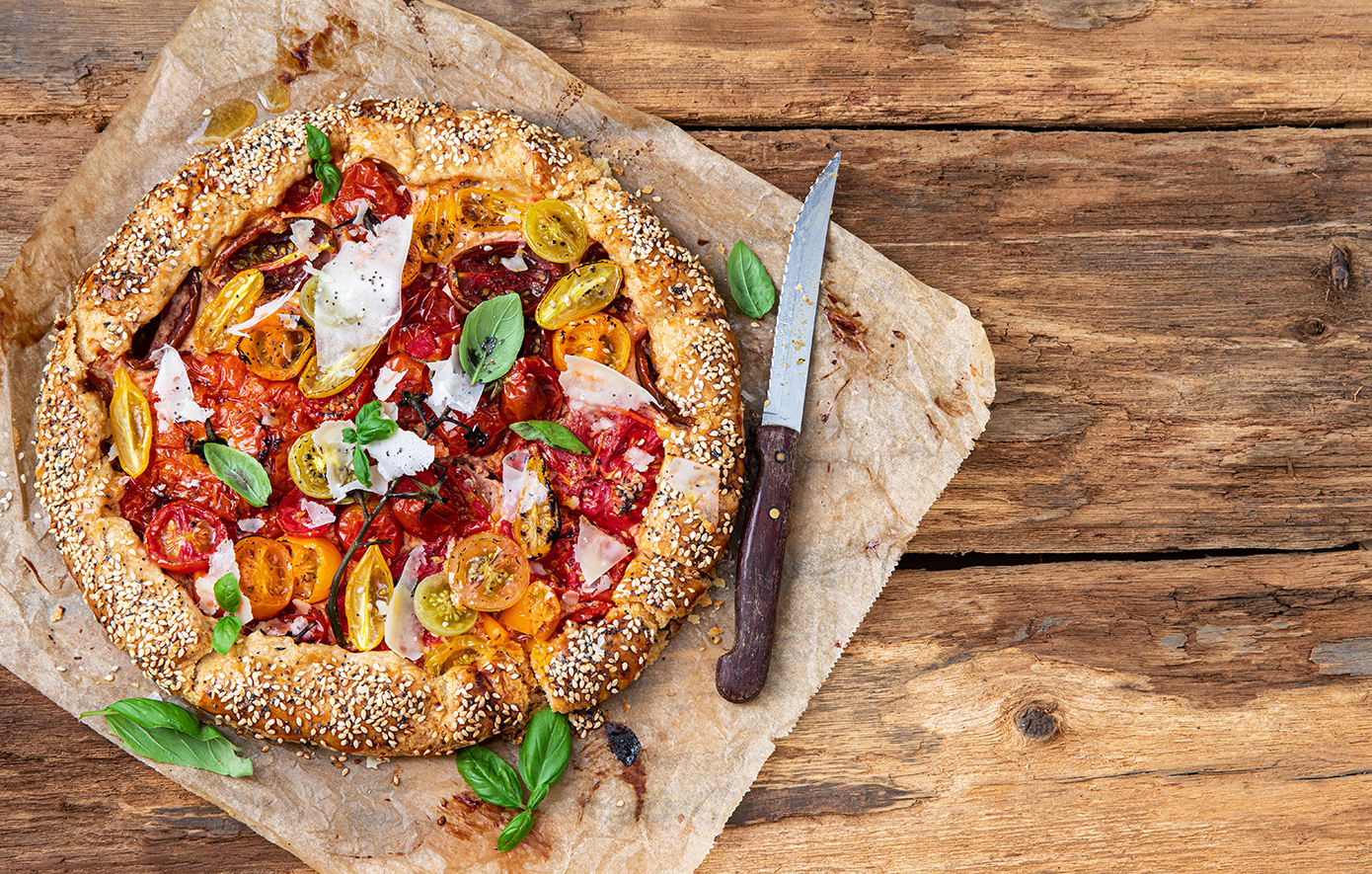 Σπιτική ντοματόπιτα