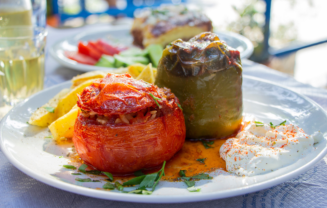 Γεμιστά λαδερά