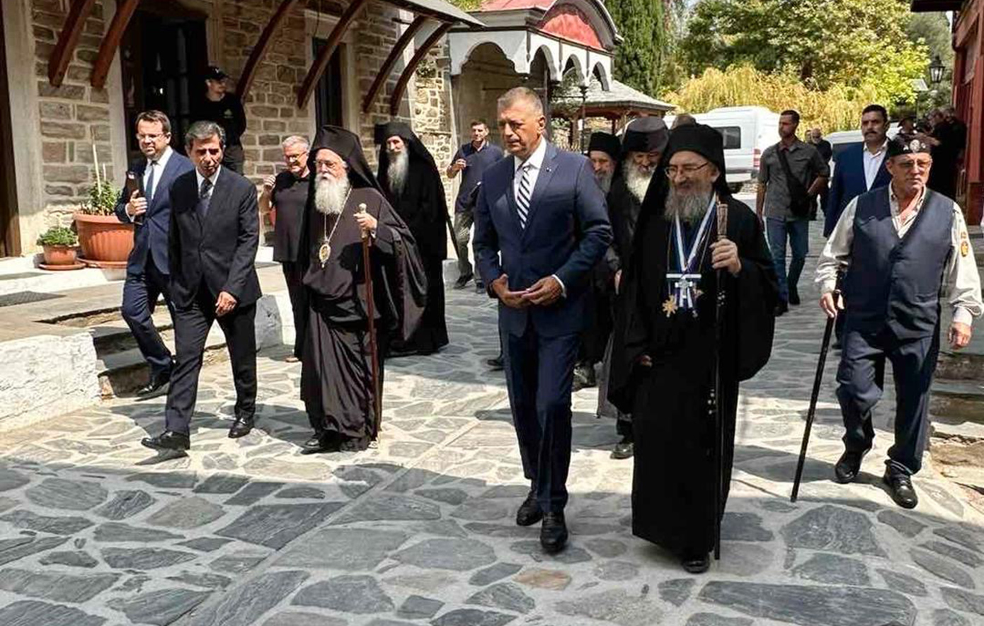 Αλκιβιάδης Στεφανής: Σκοπός μου είναι να συμβάλλω στη συνέχιση και επαύξηση της παγκόσμιας ακτινοβολίας του Αγίου Όρους