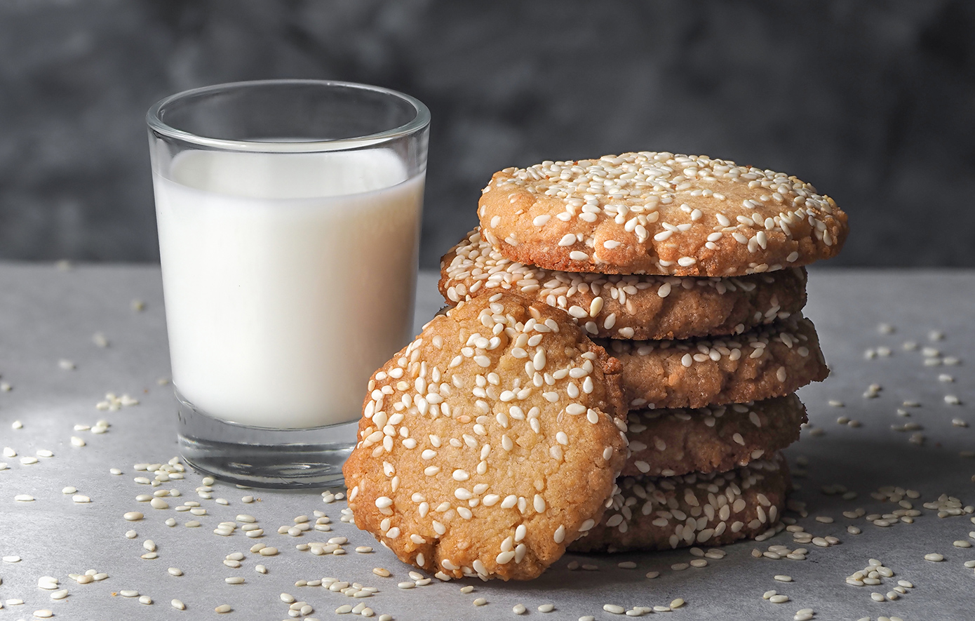 Εύκολα μπισκότα με ταχίνι