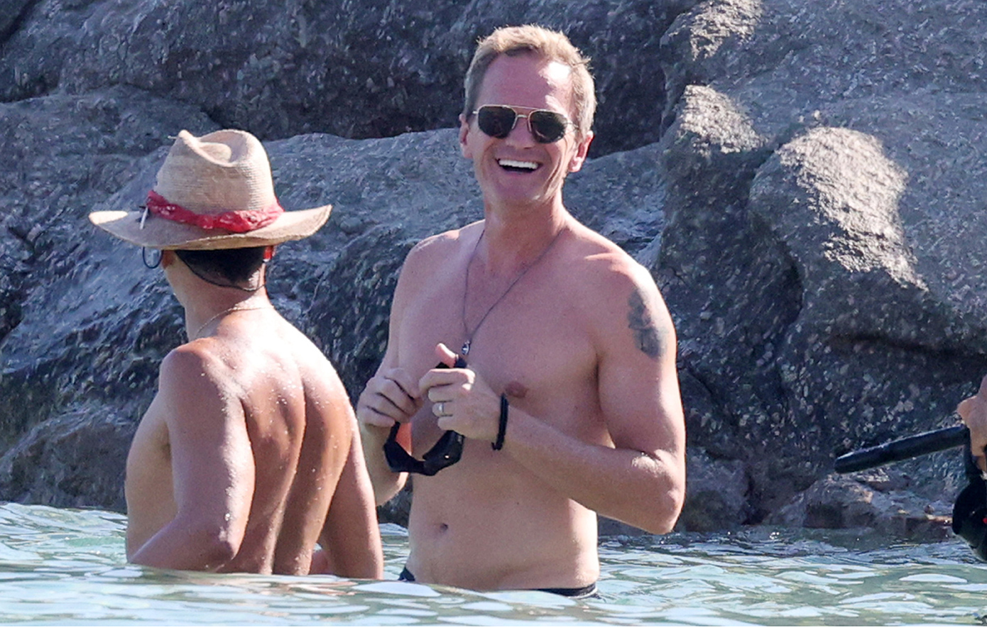 Στη Μύκονο με τον σύζυγό του ο Niel Patrick Harris του «How I Met Your Mother» – Δείτε φωτογραφίες