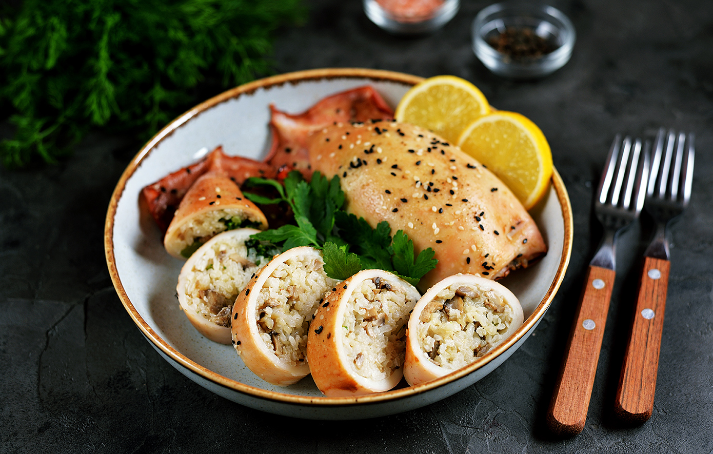 Καλαμάρια γεμιστά