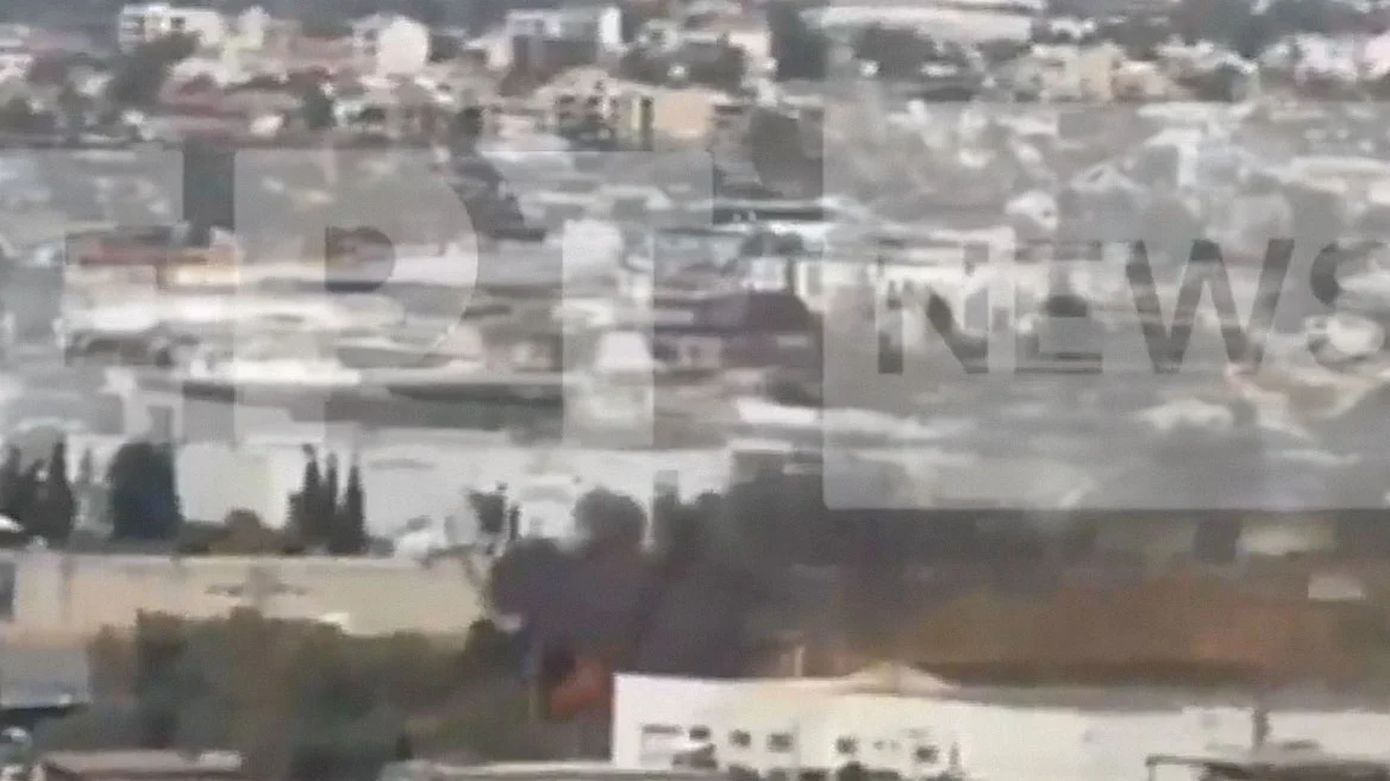 Υπό έλεγχο η φωτιά σε εργοστάσιο στον Ασπρόπυργο – Πυροσβέστες παρουσίασαν αναπνευστικά προβλήματα