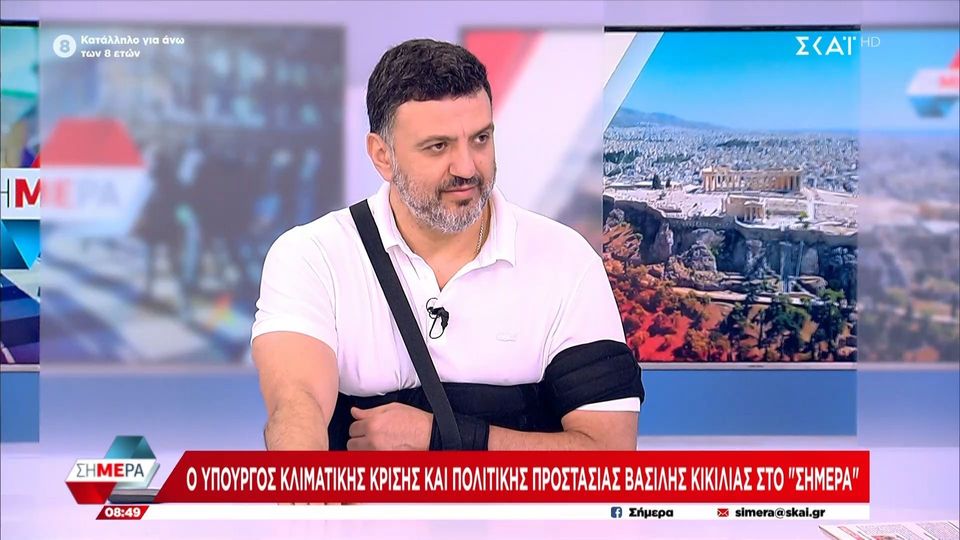 Κικίλιας: Έχουμε 50% παραπάνω φωτιές σε σχέση με πέρυσι – Οι συνθήκες στον Βαρνάβα ήταν ανυπέρβλητες