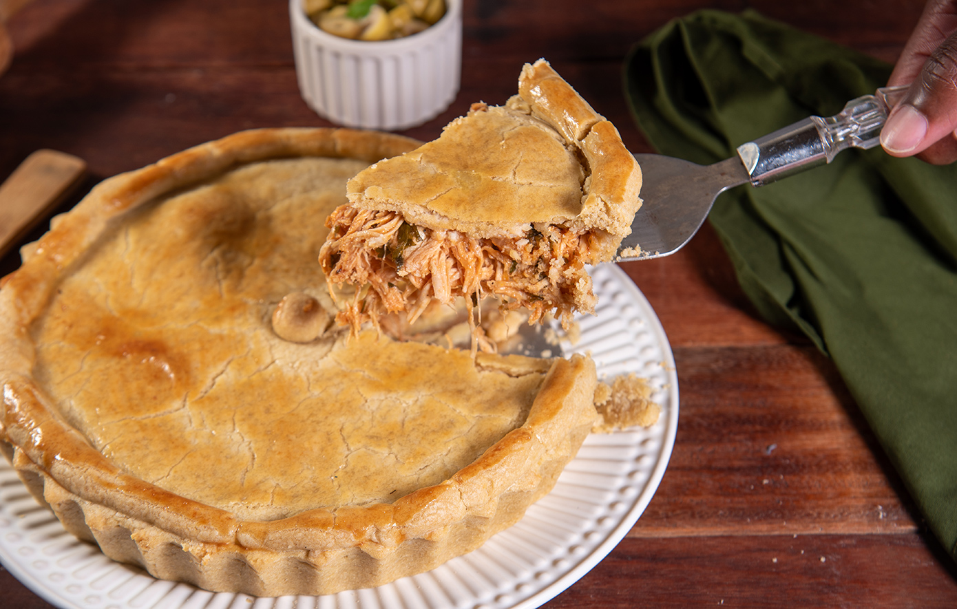 Κοτόπιτα με σπιτικό φύλλο