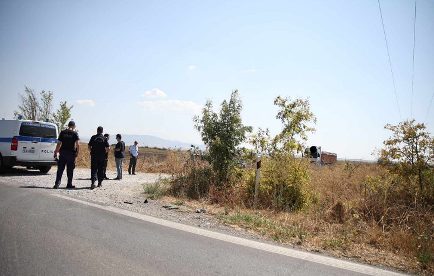 Νεκρός 33χρονος οδηγός μηχανής στη Λάρισα – Η μοτοσυκλέτα του συγκρούστηκε μετωπικά με φορτηγό