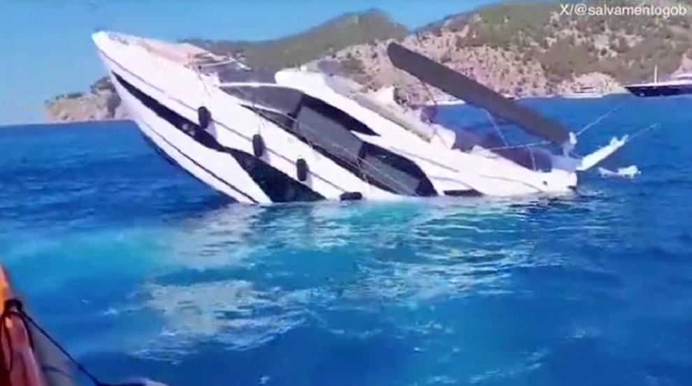 Πώς βουλιάζει ένα πολυτελές γιοτ αξίας σχεδόν 1 εκατ. ευρώ