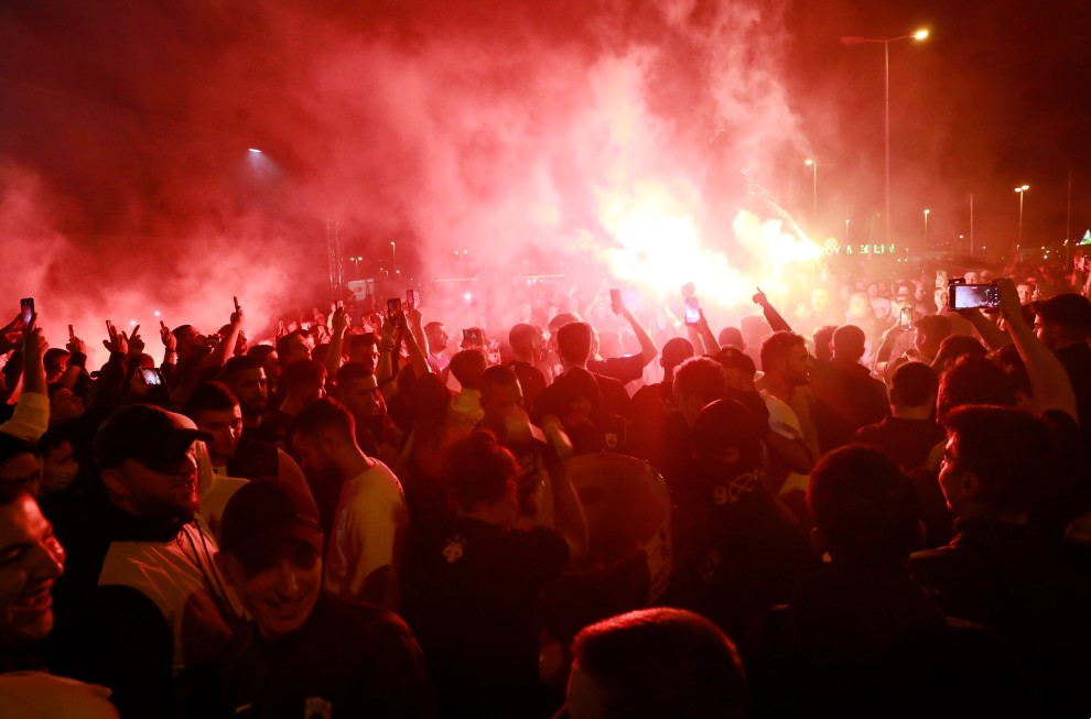 ΑΕΚ υποδοχή Μαρσιάλ ΑΕΚ υποδοχή Μαρσιάλ