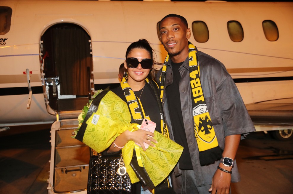 ΑΕΚ υποδοχή Μαρσιάλ ΑΕΚ υποδοχή Μαρσιάλ