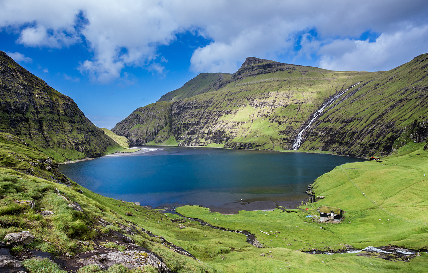 Saksun στα νησιά Φερόε Saksun στα νησιά Φερόε