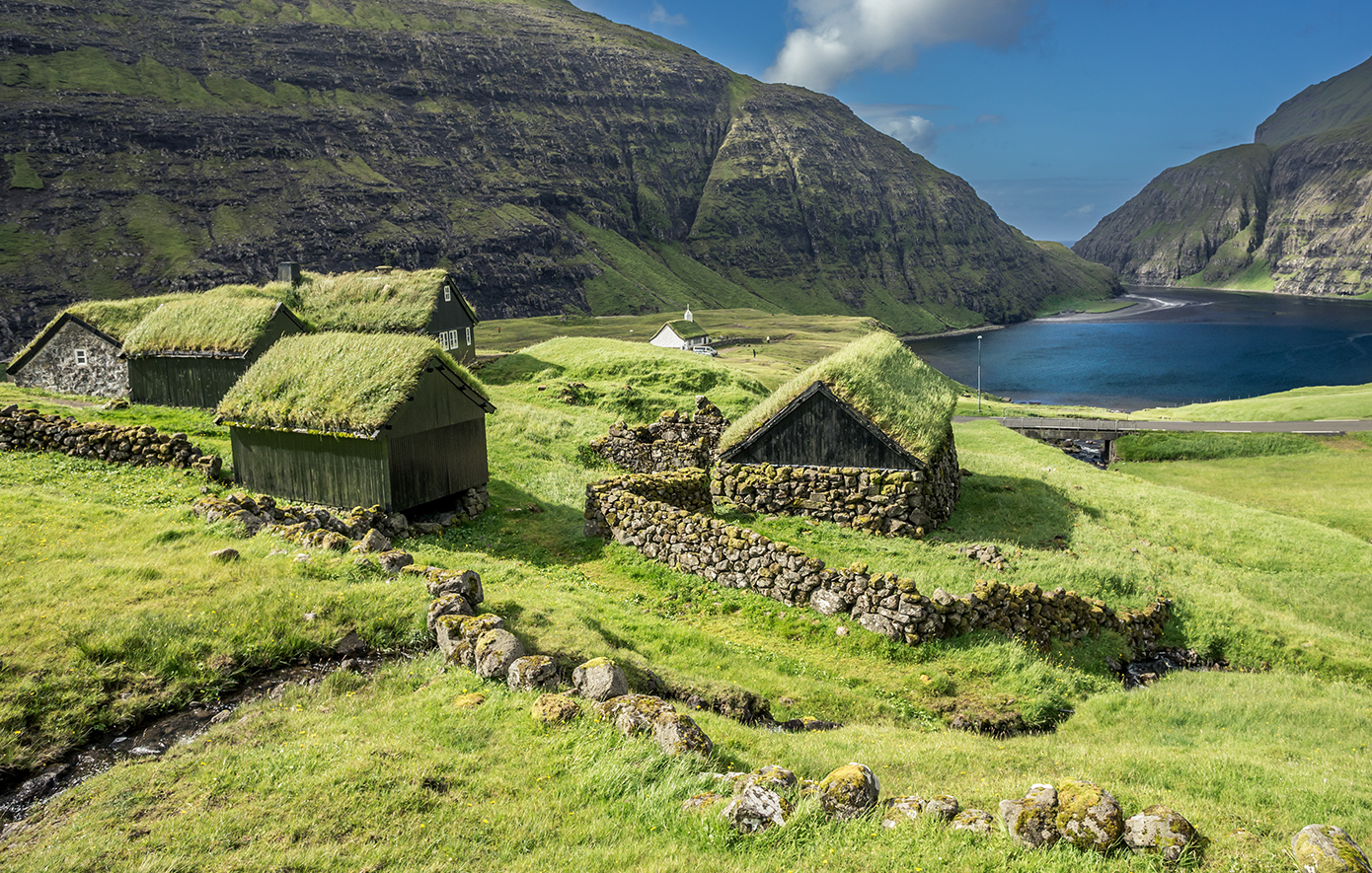 Saksun στα νησιά Φερόε Saksun στα νησιά Φερόε