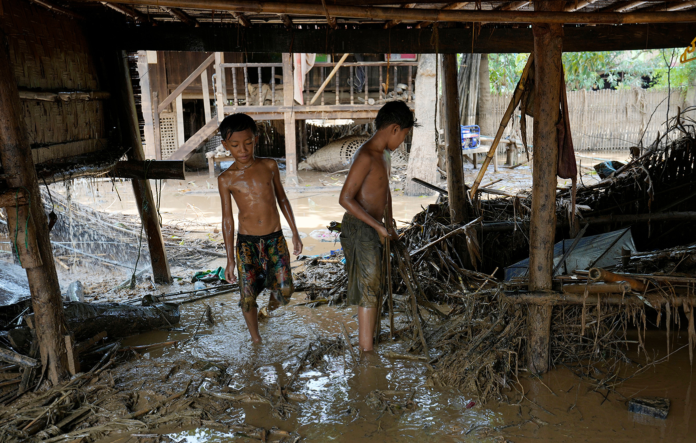 Μιανμάρ πλημμύρες Μιανμάρ πλημμύρες